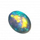 1 Pcs. Of Natural Ethiopian Opal Oval Cabochon 10x12mm loose gemstone. | OW_00883