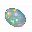 1 Pcs. Of Natural Ethiopian Opal Oval Cabochon 10x12mm loose gemstone. | OW_00884