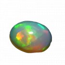 1 Pcs. Of Natural Ethiopian Opal Oval Cabochon 11.9x9mm loose gemstone. | OW_01014