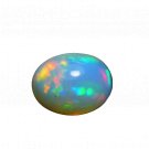 1 Pcs. Of Natural Ethiopian Opal Oval Cabochon 11x8.5mm loose gemstone. | OW_01026