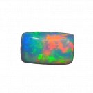 1 Pcs. Of Natural Ethiopian Opal Rectangle Cabochon 12.4x7.6mm loose gemstone. | OW_01037
