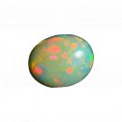 1 Pcs. Of Natural Ethiopian Opal Oval Cabochon 12.5x10mm loose gemstone. | OW_01040
