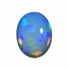 1 Pcs. Of Natural Ethiopian Opal Oval Cabochon 12.5x9.5mm loose gemstone. | OW_01041