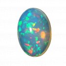 1 Pcs. Of Natural Ethiopian Opal Oval Cabochon 12x8mm loose gemstone. | OW_01049