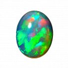 1 Pcs. Of Natural Ethiopian Opal Oval Cabochon 12x9mm loose gemstone. | OW_01055