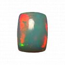 1 Pcs. Of Natural Ethiopian Opal Cushion Cabochon 12x9mm loose gemstone. | OW_01057