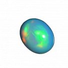 1 Pcs. Of Natural Ethiopian Opal Oval Cabochon 13.1x10.7mm loose gemstone. | OW_01064
