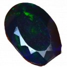 1 Pcs. Of Natural Ethiopian Opal Oval Faceted 13.7x9.8x5.3mm loose gemstone. | OW_01068
