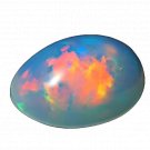 1 Pcs. Of Natural Ethiopian Opal Oval Cabochon 16x12mm loose gemstone. | OW_01137