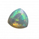 1 Pcs. Of Natural Ethiopian Opal Trillion Faceted 17.5x17.5x12.5mm loose gemstone. | OW_01143