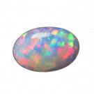 1 Pcs. Of Natural Ethiopian Opal Oval Cabochon 17x11mm loose gemstone. | OW_01147