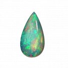 1 Pcs. Of Natural Ethiopian Opal Pear Cabochon 18x9.5mm loose gemstone. | OW_01163