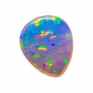 1 Pcs. Of Natural Ethiopian Opal Pear Cabochon 22x18.5x6.8mmloose gemstone. | OW_01174