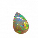 1 Pcs. Of Natural Ethiopian Opal Pear Cabochon 22.5X15.8X11mm loose gemstone. | OW_01176