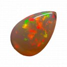 1 Pcs. Of Natural Ethiopian Opal Pear Cabochon 23.5x16x9.6mmloose gemstone. | OW_01181