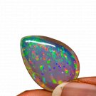 1 Pcs. Of Natural Ethiopian Opal Pear Cabochon 23.5X17.2X8.8mm loose gemstone. | OW_01183