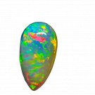 1 Pcs. Of Natural Ethiopian Opal Pear Cabochon 26.5x14.4x8.8mmloose gemstone. | OW_01188
