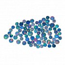 10 Pcs. Of Natural Ethiopian Opal Round Cabochon 3mm loose gemstone. | OW_01202