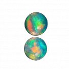 2 Pcs. Of Natural Ethiopian Opal Round Cabochon 5x5mm loose gemstone. | OW_01581