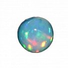 2 Pcs. Of Natural Ethiopian Opal Round Cabochon 6mm loose gemstone. | OW_01690