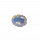 1 Pcs. Of Natural Ethiopian Opal Oval Faceted 7x10mm loose gemstone. | OW_02003