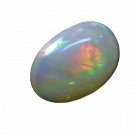 1 Pcs. Of Natural Ethiopian Opal Oval Cabochon 7x11mm loose gemstone. | OW_02022