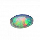 1 Pcs. Of Natural Ethiopian Opal Oval Faceted 7x9mm loose gemstone. | OW_02070