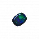 1 Pcs. Of Natural Ethiopian Opal Cushion Faceted 7x9mm loose gemstone. | OW_02087