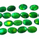 1 Pcs. Of Natural Ethiopian Opal Oval Faceted 7x9mm loose gemstone. | OW_02094