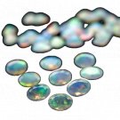 2 Pcs. Of Natural Ethiopian Opal Oval Faceted 7x9mm loose gemstone. | OW_02130