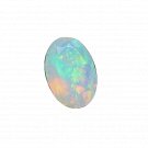 1 Pcs. Of Natural Ethiopian Opal Oval Faceted 8.5x11.5mm loose gemstone. | OW_02253