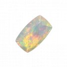 1 Pcs. Of Natural Ethiopian Opal Rectangle Faceted 8.5x14mm loose gemstone. | OW_02254