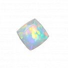 1 Pcs. Of Natural Ethiopian Opal Cushion  Faceted 8.5x8.5mm loose gemstone. | OW_02255