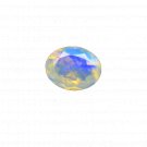 1 Pcs. Of Natural Ethiopian Opal Oval Faceted 8x10mm loose gemstone. | OW_02263