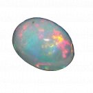 1 Pcs. Of Natural Ethiopian Opal Oval Cabochon 8x10mm loose gemstone. | OW_02268