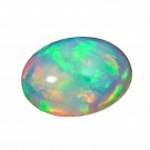 1 Pcs. Of Natural Ethiopian Opal Oval Cabochon 8x10mm loose gemstone. | OW_02276