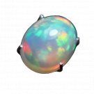 5 Pcs. Of Natural Ethiopian Opal Oval Cabochon 8X10mm loose gemstone. | OW_02313