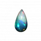1 Pcs. Of Natural Ethiopian Opal Pear Cabochon 8x14mm loose gemstone. | OW_02381