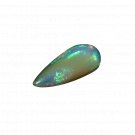 1 Pcs. Of Natural Ethiopian Opal Pear Cabochon 8x20mm loose gemstone. | OW_02384
