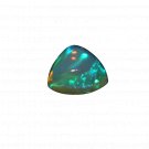 1 Pcs. Of Natural Ethiopian Opal Trillion Cabochon 9mm loose gemstone. | OW_02471