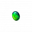 1 Pcs. Of Natural Ethiopian Opal Oval Faceted 9.5x7.5x3mm loose gemstone. | OW_02490