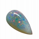 1 Pcs. Of Natural Ethiopian Opal  Pear Cabochon 17.5x22x9.8mmloose gemstone. | OW_02584