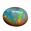 1 Pcs. Of Natural Ethiopian Opal  Oval Cabochon 18.7x12.3x7.5mmloose gemstone. | OW_02587