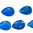 1 Pcs. Of Natural Paraiba Opal Pear Faceted 6x8mm loose gemstone. | OW_02719