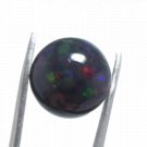 1 Pcs. Of Natural Australian Black Opal Round Cabochon 10x10mmloose gemstone. | OW_02919