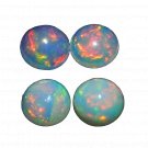 1 Pcs. Of Natural Australian Black Opal Oval Cabochon 11x9mmloose gemstone. | OW_02937