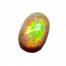 1 Pcs. Of Natural Australian Black Opal Oval Cabochon 13x9mmloose gemstone. | OW_02963