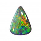 1 Pcs. Of Natural Australian Black Opal Pear Cabochon 14x10mmloose gemstone. | OW_02972