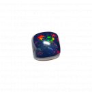 1 Pcs. Of Natural Australian Black Opal Cushion Cabochon 14x14mmloose gemstone. | OW_02978