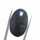 1 Pcs. Of Natural Australian Black Opal Oval Cabochon 15.5x9mmloose gemstone. | OW_02982